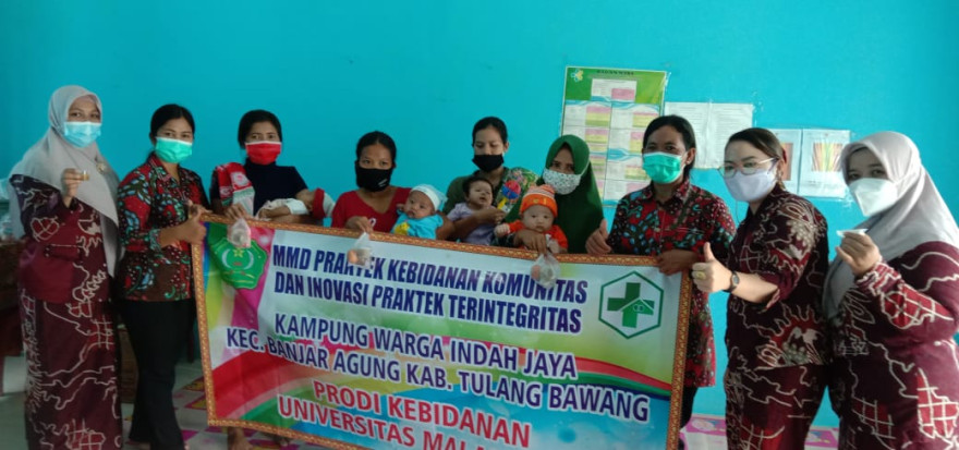 Cegah Stunting,Kegiatan Posyandu  Kampung Warga Indah Jaya Dibuka Kembali dengan Protokol Kesehatan.