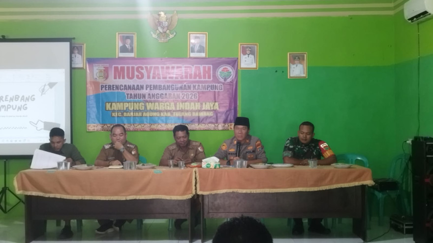 Pemerintah Kampung Warga Indah Jaya Gelar Musyawarah Perencanaan Pembangunan Tahun Anggaran 2026